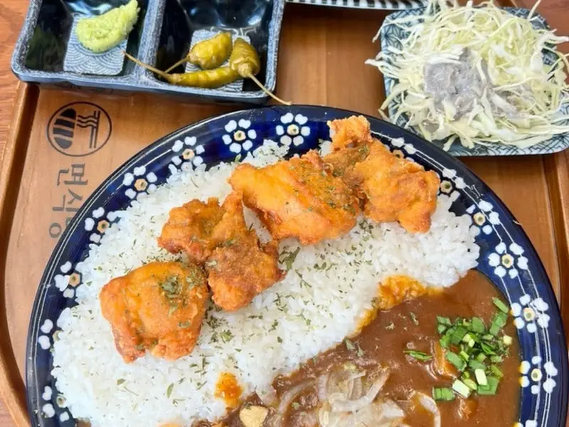 가라아게 카레덮밥