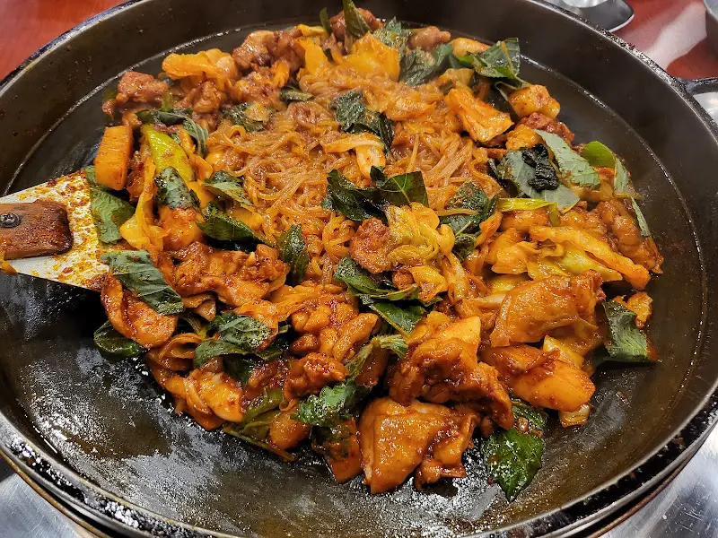 김래하 닭갈비 닭갈비 완성