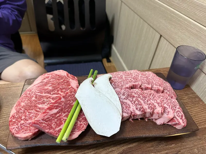 최상급 한우 등심의 자태