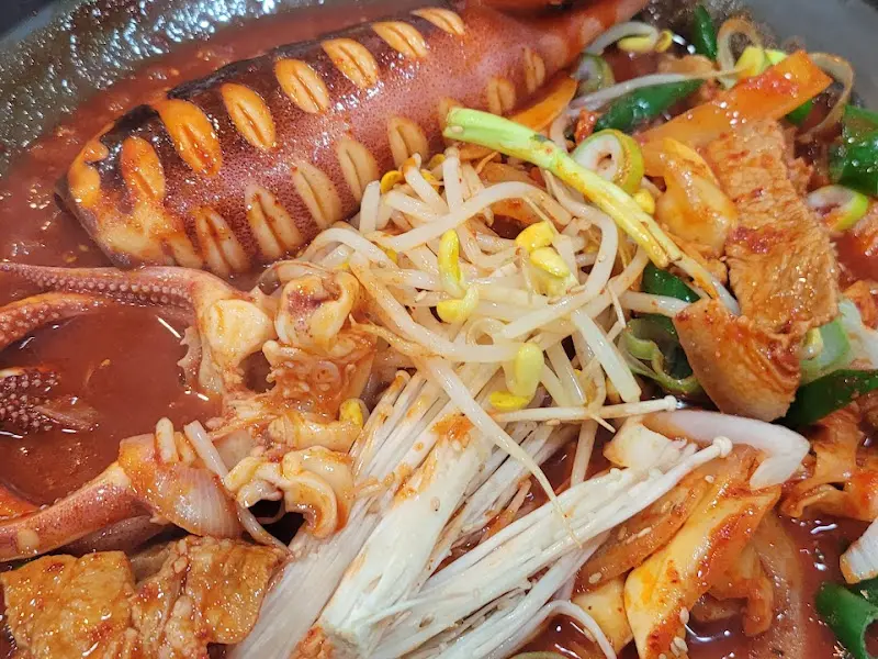 오징어와 삼겹살