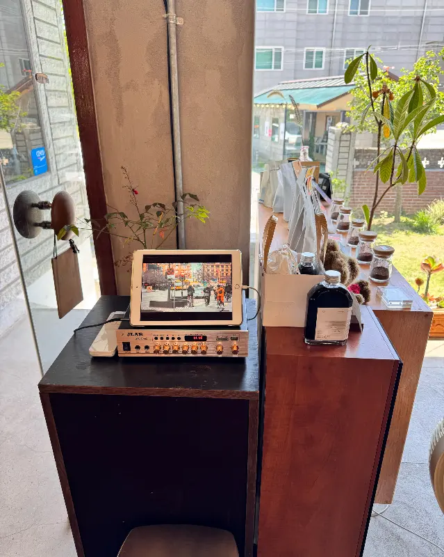 카페 내부 풍경