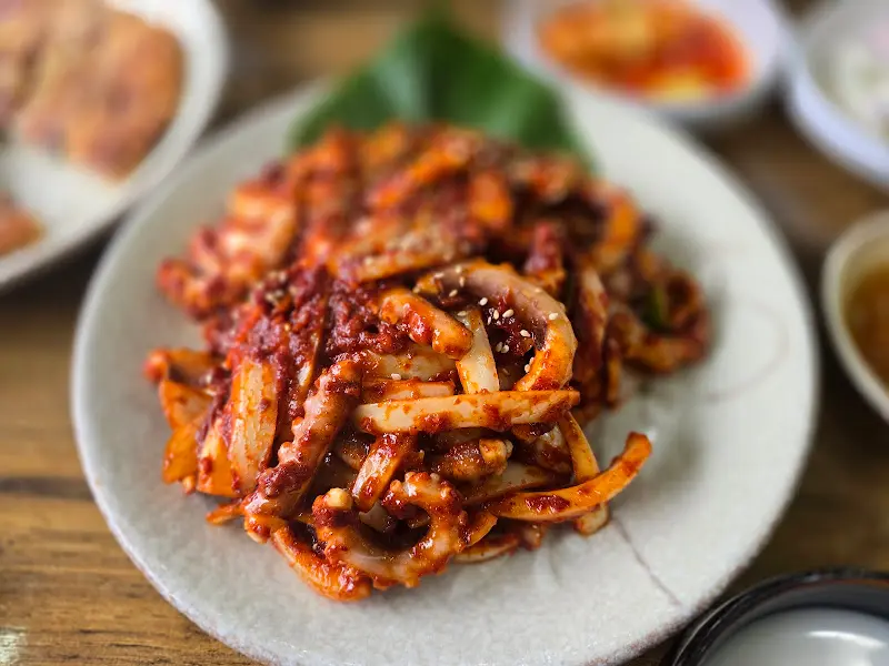 매콤한 낙지볶음