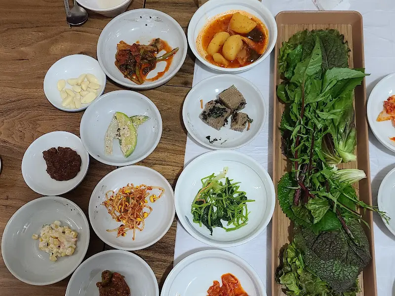 혼인밥상 한상차림