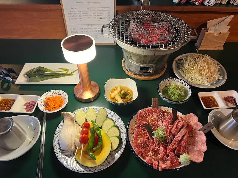 야키니쿠 한상 차림