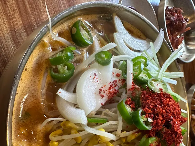 홍어라면 근접샷