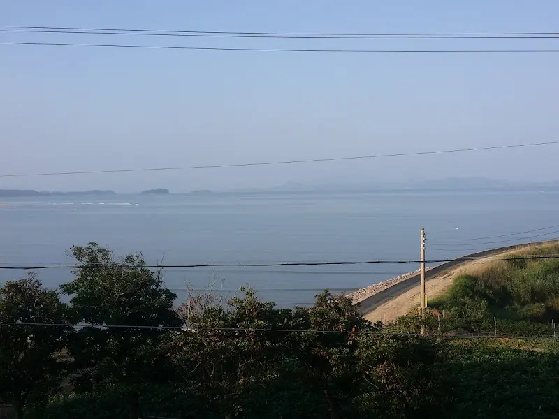 맛보물섬에서 바라본 바다