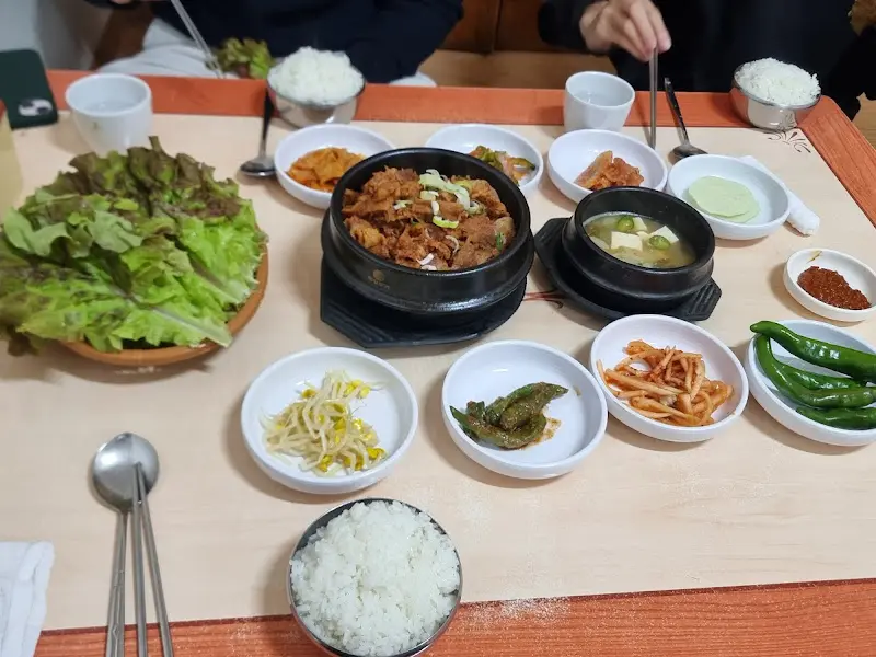 푸짐한 쌈채소