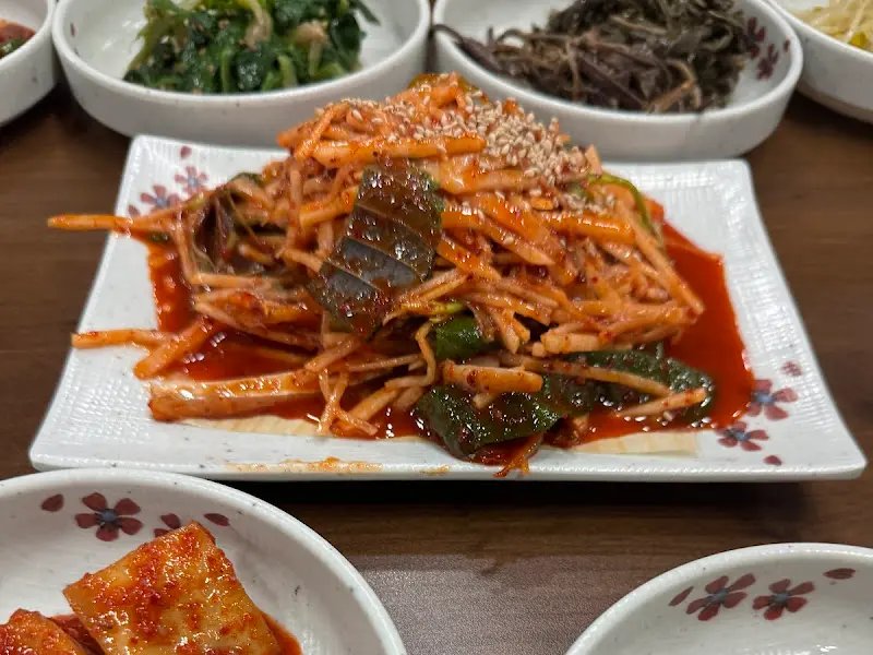 멸치회무침