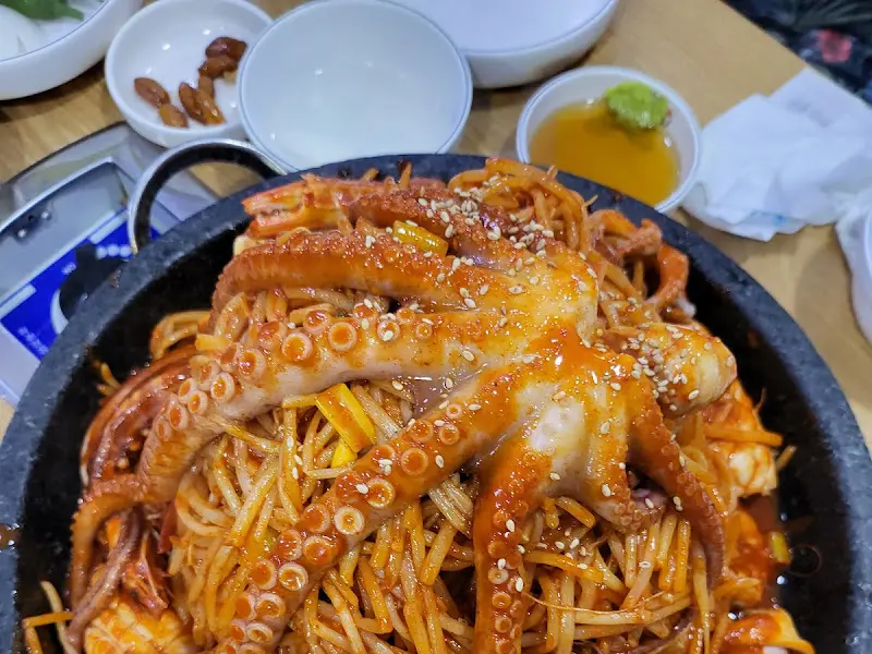 해물뼈찜 윗모습
