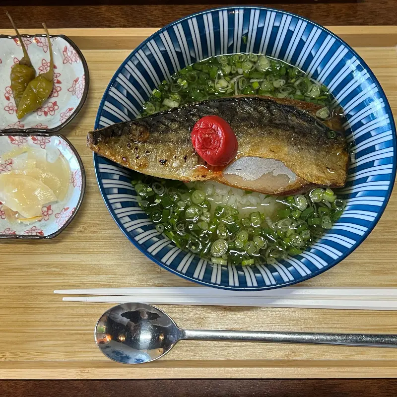 고등어 오차즈케