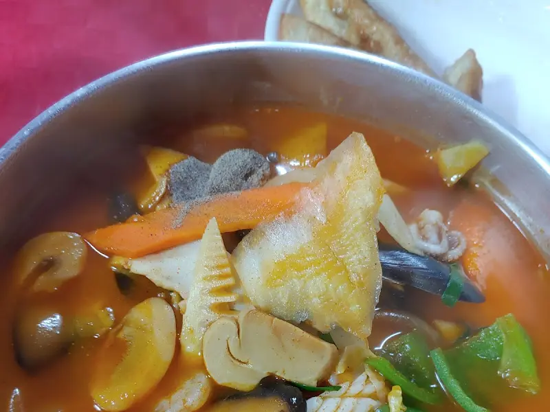 해물이 들어간 짬뽕