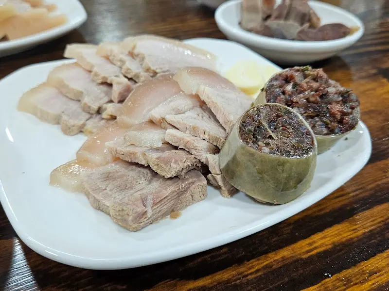 수육과 막창순대