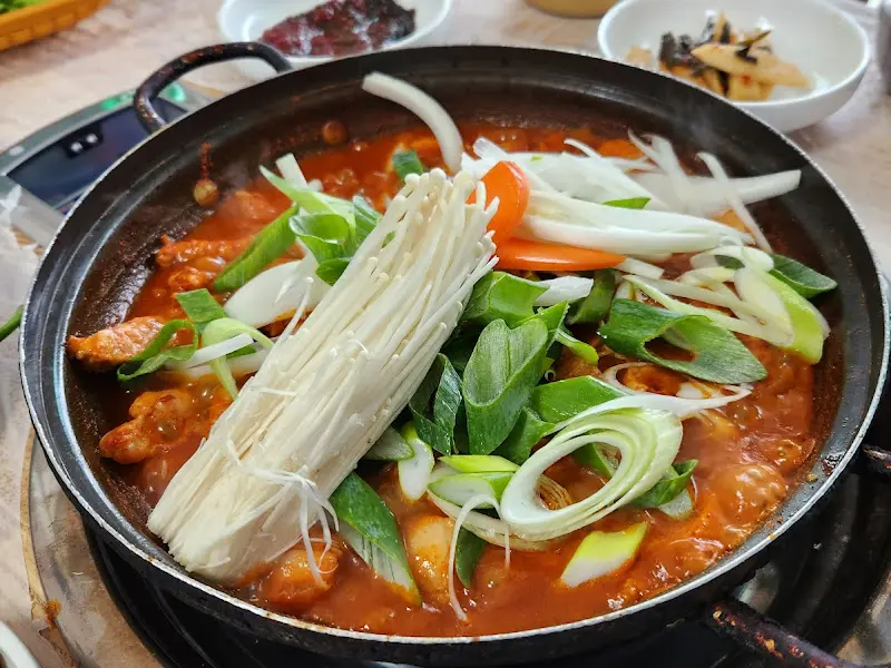 닭볶음탕 근접샷