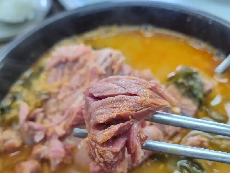 부드러운 살코기