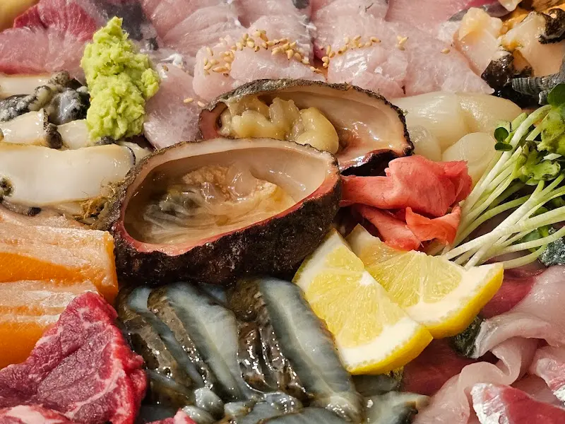 고등어회 디테일 샷