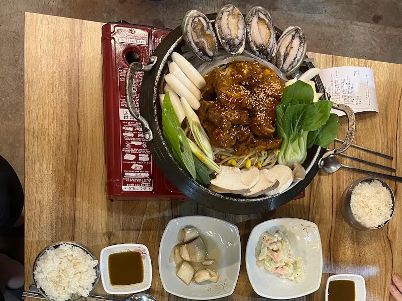 전복갈비찜 풀샷