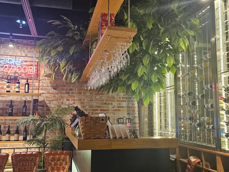 와인 진열대