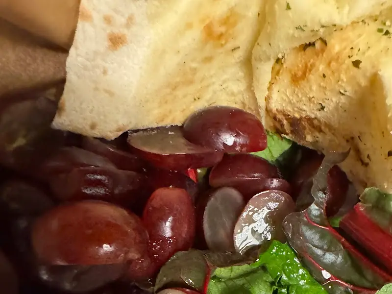 청포도 샐러드 근접