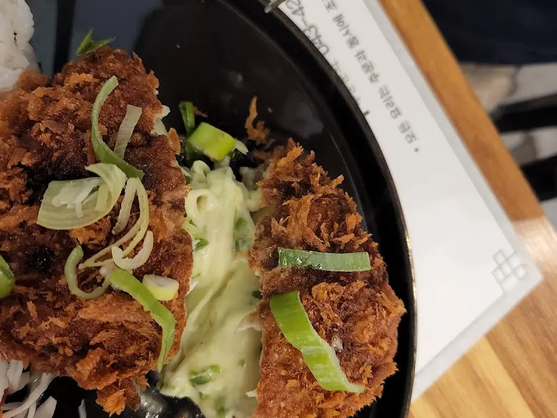 망치돈까스 돈까스 단면