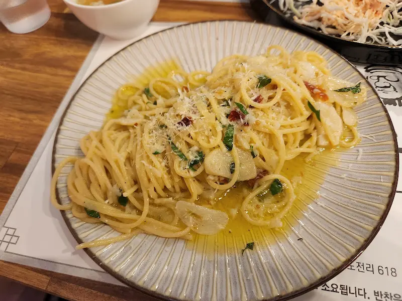 망치돈까스 파스타