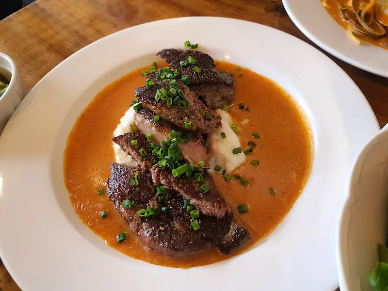 스테이크 클로즈업