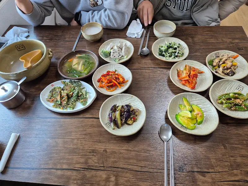 곤드레밥 정식 한상차림