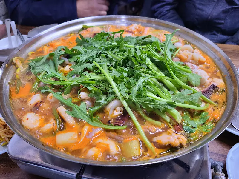 해물탕의 푸짐한 비주얼