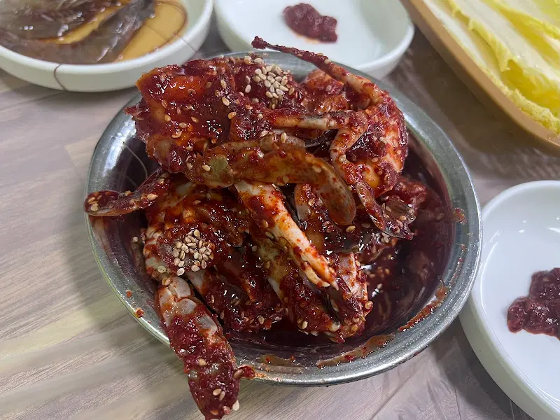 양념게장 클로즈업