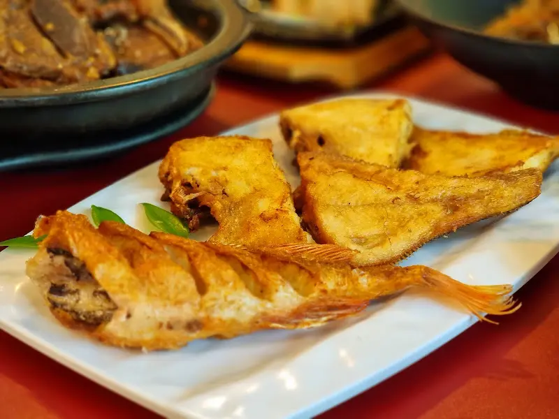 생선구이 클로즈업