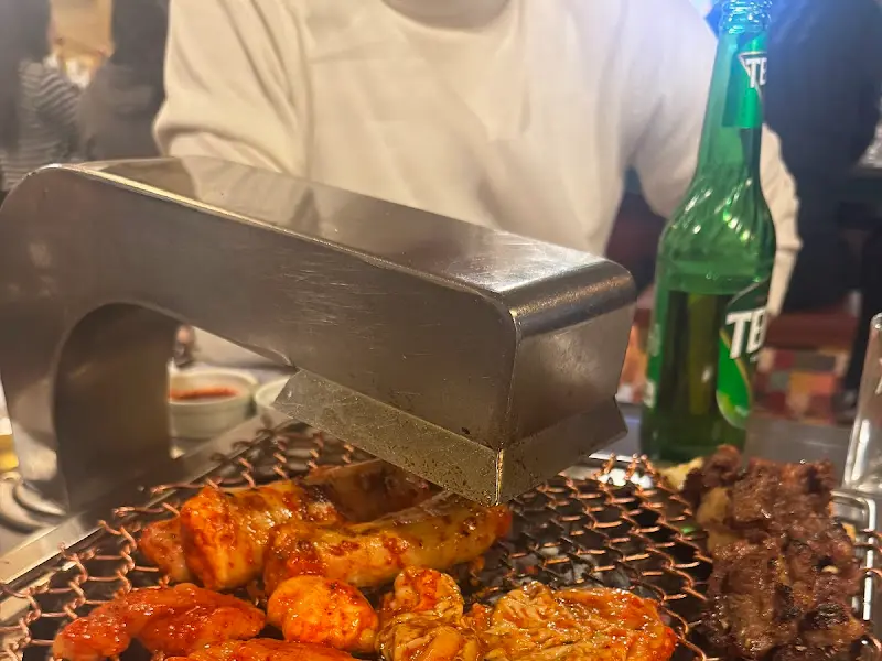 구워지는 곱창