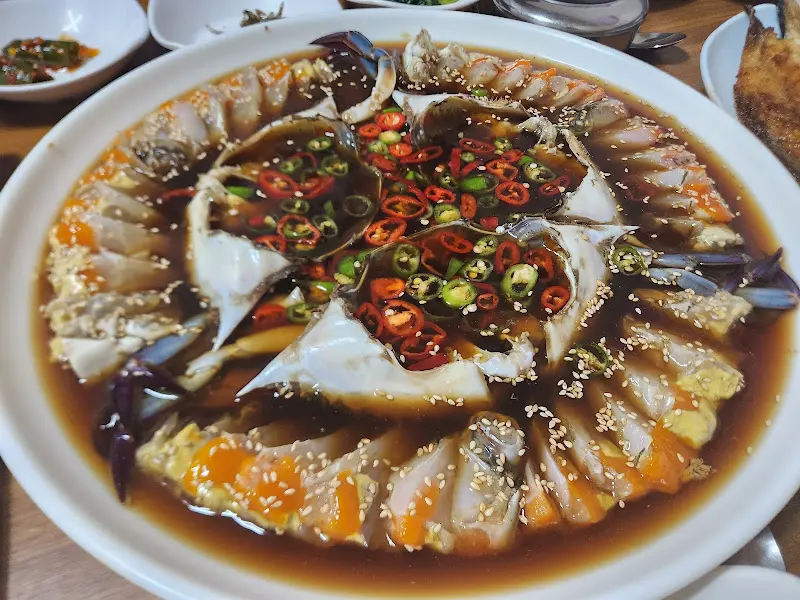 간장게장의 아름다운 비주얼