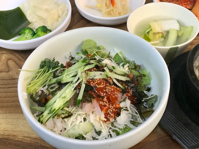 회비빔밥 근접샷