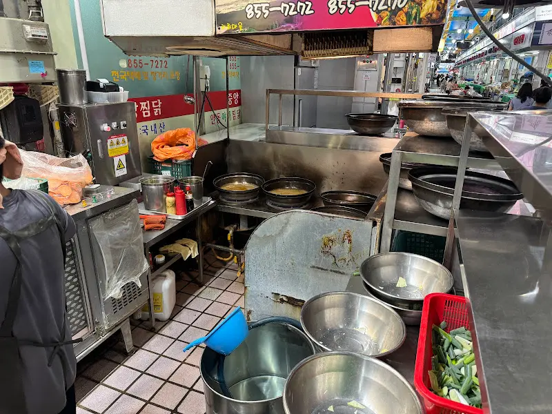 찜닭 조리 공간