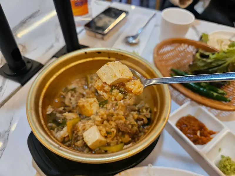 된장찌개 한 스푼