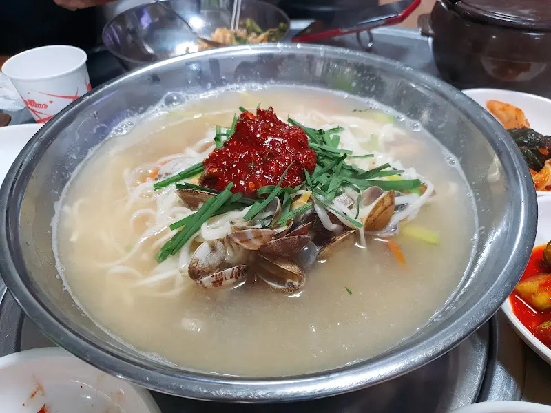 시원한 열무국수