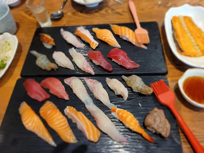 아부리 초밥의 황홀한 비주얼