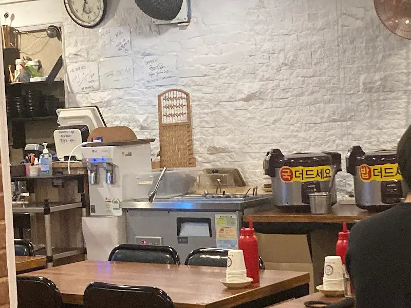 셀프 계란 후라이 코너