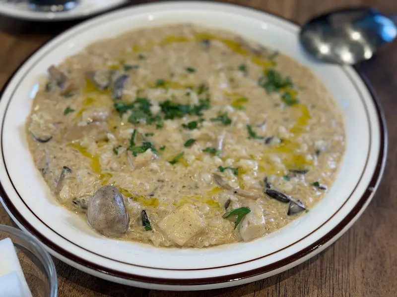 트러플 소스 리조토