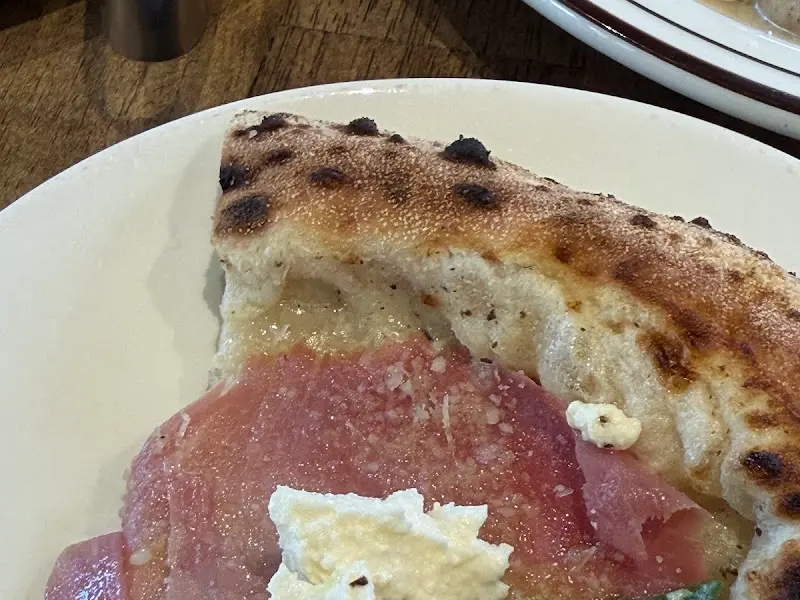 피자 도우 클로즈업