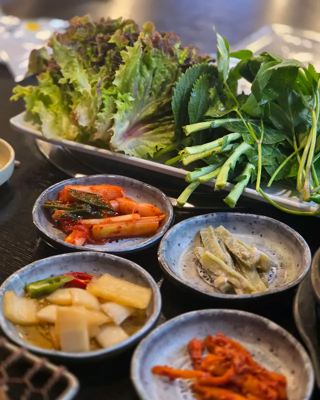 숯불 향이 가득한 불고기