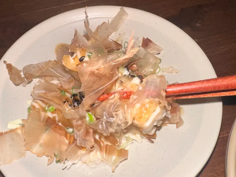 가쓰오부시 샐러드