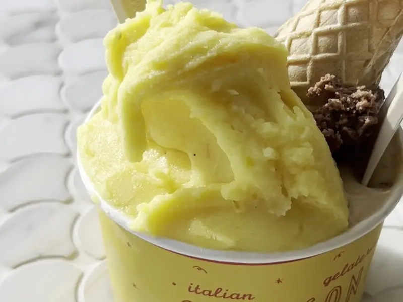 상큼한 레몬 젤라또