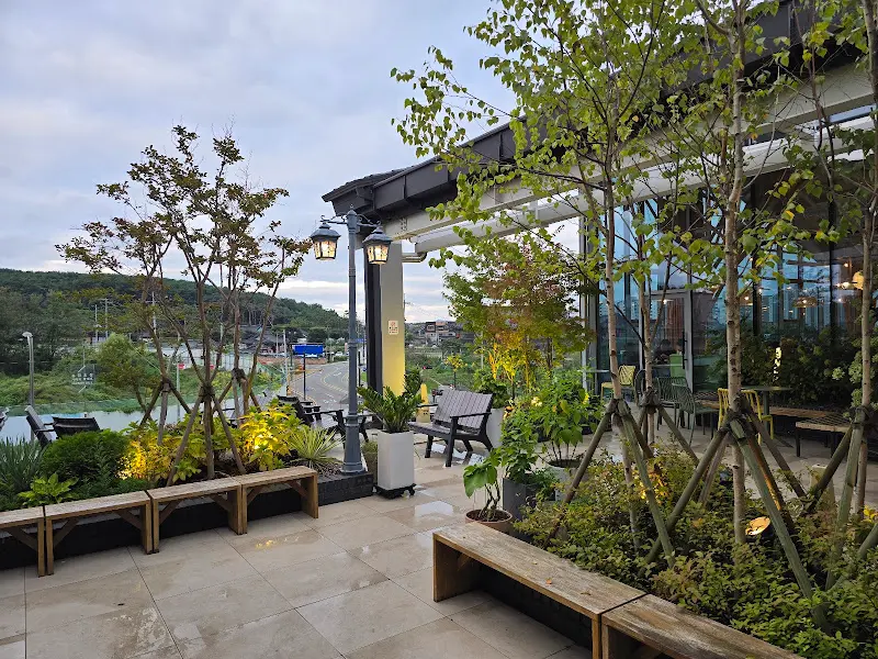 옥상정원 테라스