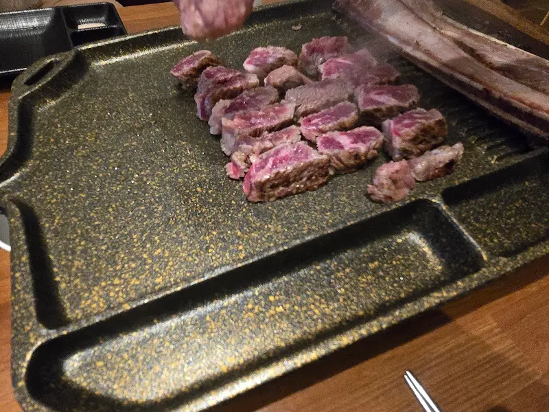 우대갈비와 밑반찬