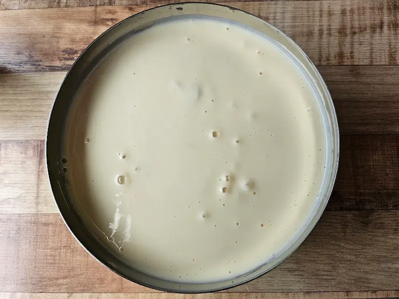 진하고 걸쭉한 콩국물의 모습