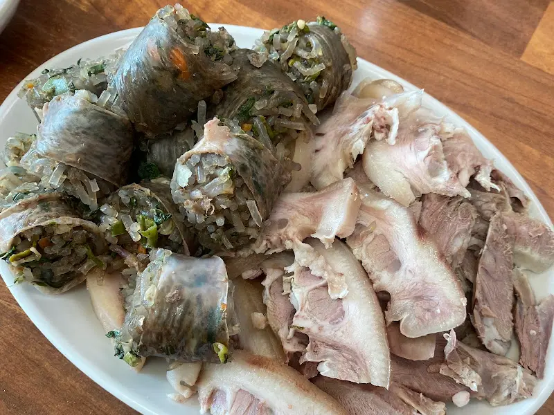 머릿고기와 순대