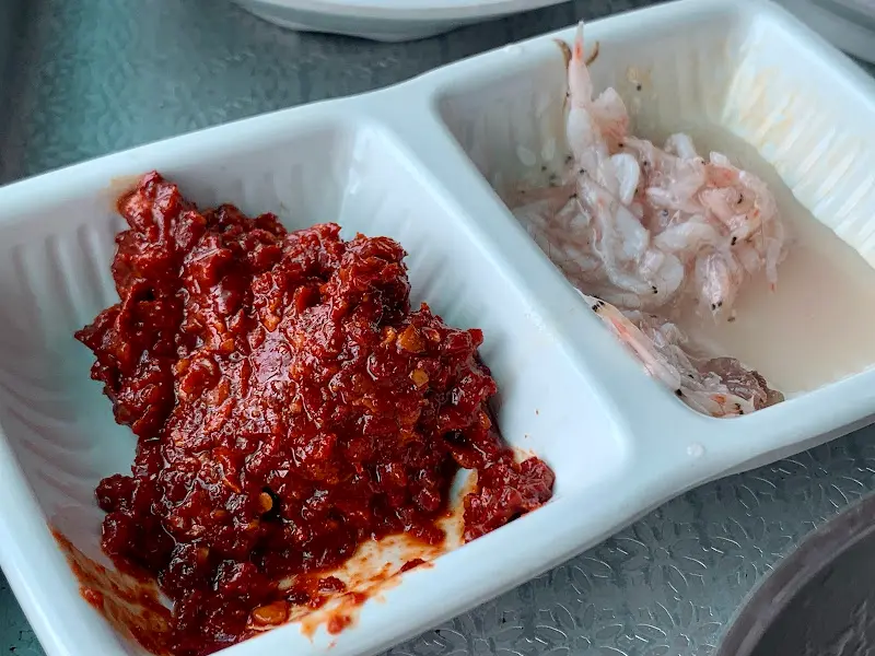 다대기와 새우젓