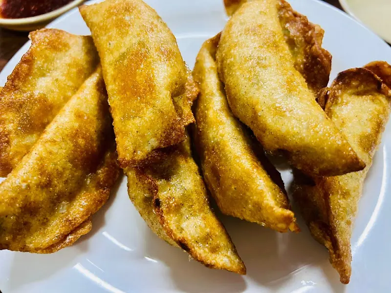 수정궁 군만두 클로즈업