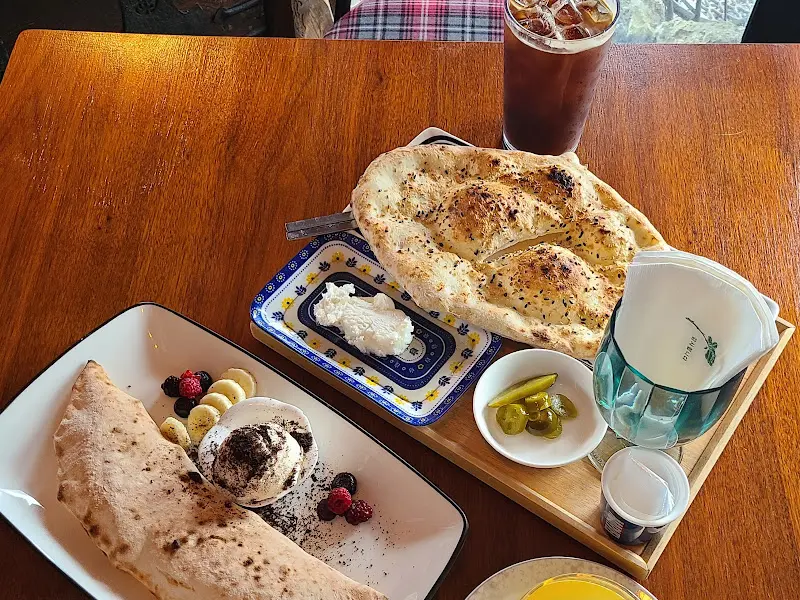 달치즈 카이막 세트와 치즈달빵