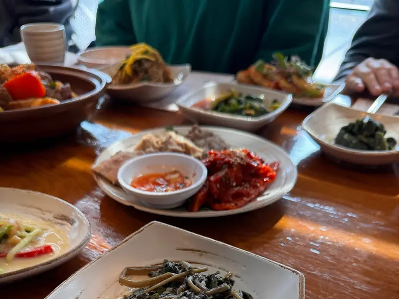 푸짐한 한상차림